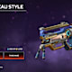 Epic Skin ‘Nouveau Style’ for the L-STAR in the Uprising Collection Event in Apex Legends.